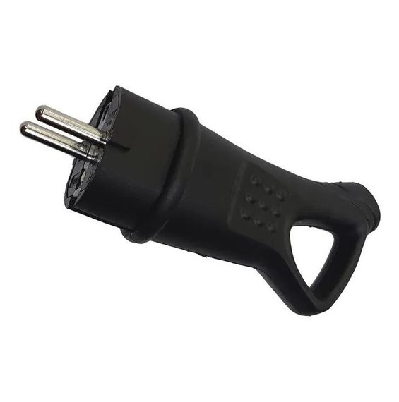 Вилка з боковим вводом з/к кільце RUBBER IP44 Ny95000731