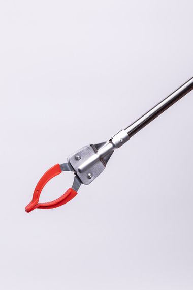 Захват для мусора с длинной ручкой, резиновый край, инвентарь для уборки HP-35015-40 | Зображення 3