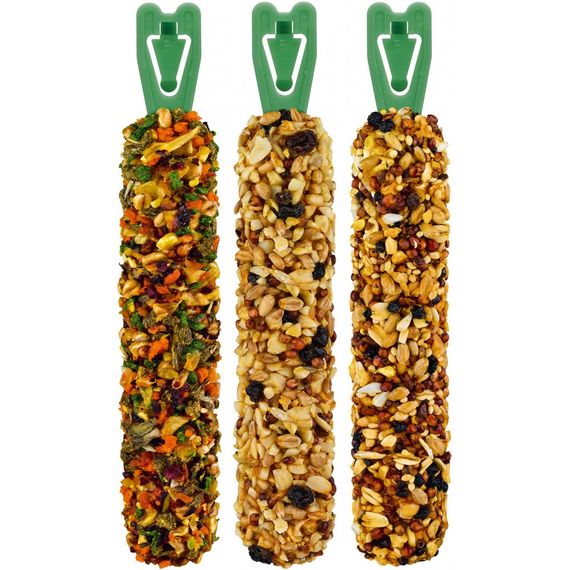 Ласощі Vitakraft Kracker Original Trio-Mix крекер для декоративних гризунів і кроликів з овочами і горіхами та лісовими ягод | Зображення 1