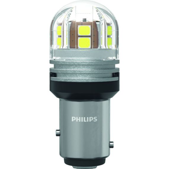 Комплект світлодіодних ламп PHILIPS 11499CU70X2 P21/5W LED Ultinon Pro7000 BAY15d WHITE 12/24V | Зображення 3