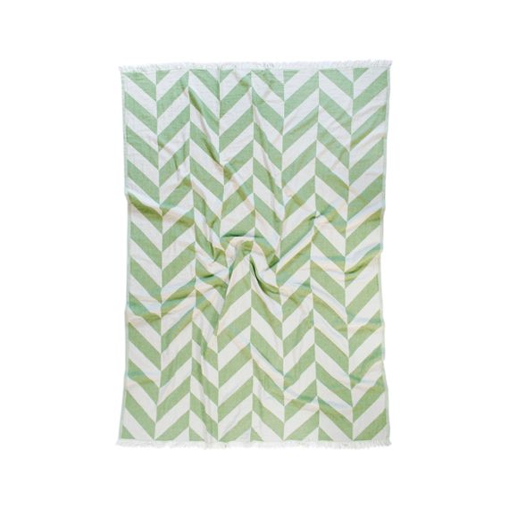 Плед Barine 9186 Туреччина 130*180 см  Бавовна Зелений