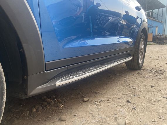 Боковые пороги Оригинальный дизайн V1 (2шт) для Hyundai Tucson TL 2016-2021 гг | Зображення 4