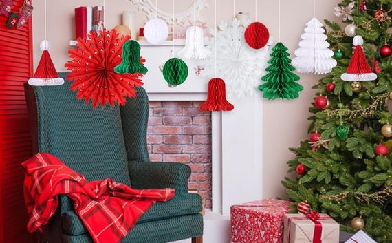 Багаторазові різдвяні прикраси — набір різдвяних прикрас з 16 штук | Зображення 9