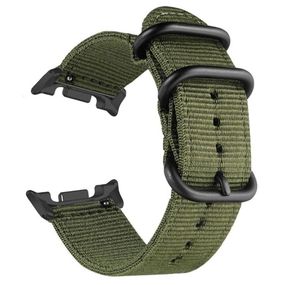 Нейлоновый ремешок Primolux Traveller для часов Samsung Galaxy Watch 8 (46 mm / 44 mm / 40 mm) - Army Green