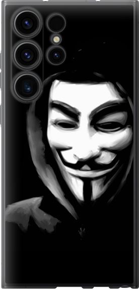 Чехол на Samsung Galaxy S23 Ultra Анонимус "832u-2906-17620"