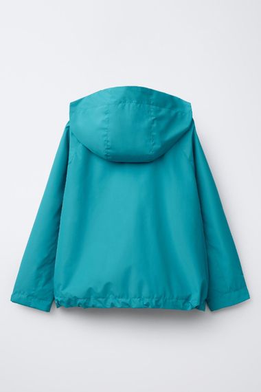 Дитяча вітровка для хлопчика Zara 140 см Бірюзовий (25070302D) | Зображення 1