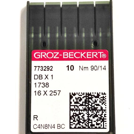 Голки для промислових швейних машин Groz-Beckert DBx1, R, №90