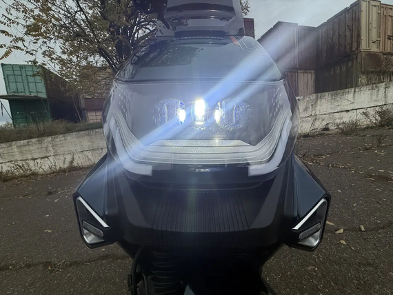 Электроскутер Crosser CR-20 LFP 2500W 72V 24Ah LiFePO4, до 75 км, 65 км/ч, премиум электроскутер Синій | Зображення 8