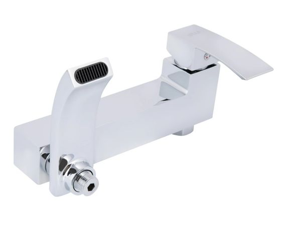 Змішувач для ванни Qtap Swan Cascada, Chrome (k35) з душовим гарнітуром QTSWA260CRM45565 | Зображення 4