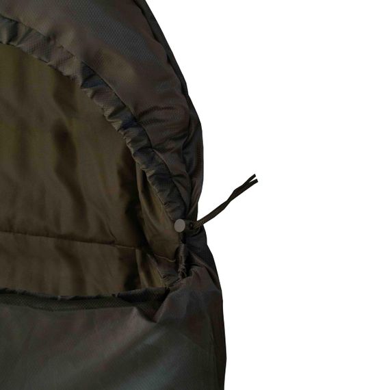 Спальний мішок Tramp Shypit 400 ковдра з капюш правий olive 220/80, спальник туристичний для походу і риболовлі | Зображення 9