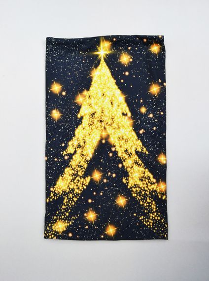 Защитная бафф маска на лицо 4Profi New Year Tree размер M 14790_1 | Зображення 2