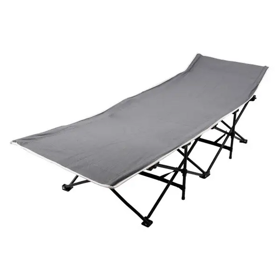 Кровать раскладная туристическая 185x60x50 см с стальным каркасом раскладушка складная для дачи кемпинга рыбалки SJ-0033G | Зображення 5