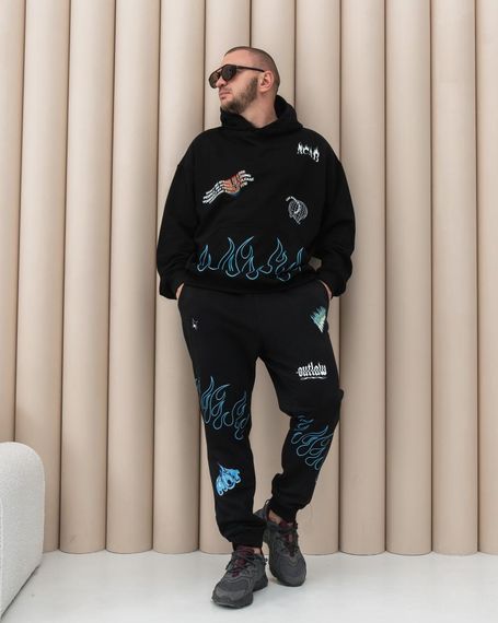 Костюм худі+штани дтф | Зображення 5