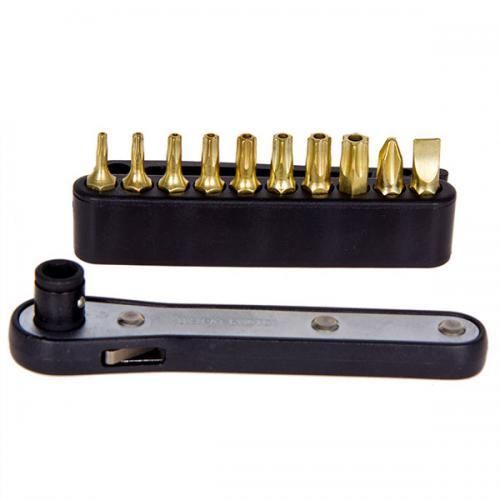 Набір біт 10пр, з трещіткою S-2193 TJG