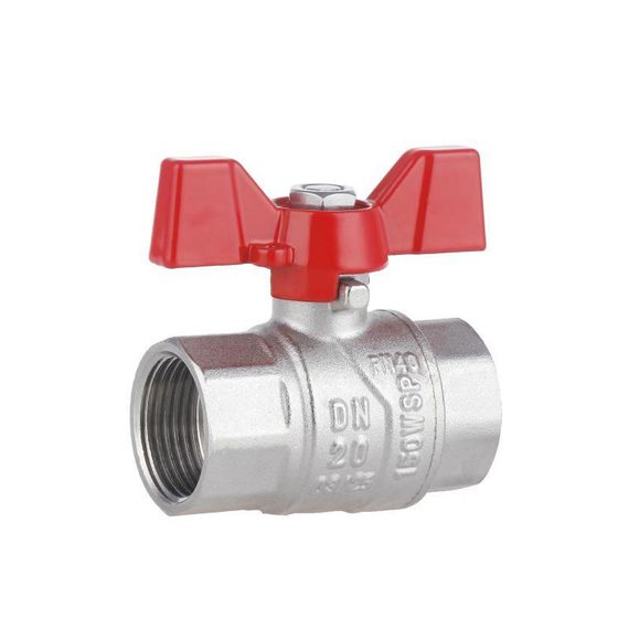 Кран кульовий SD Forte 3/4" ВР для води (метелик) SF602W20