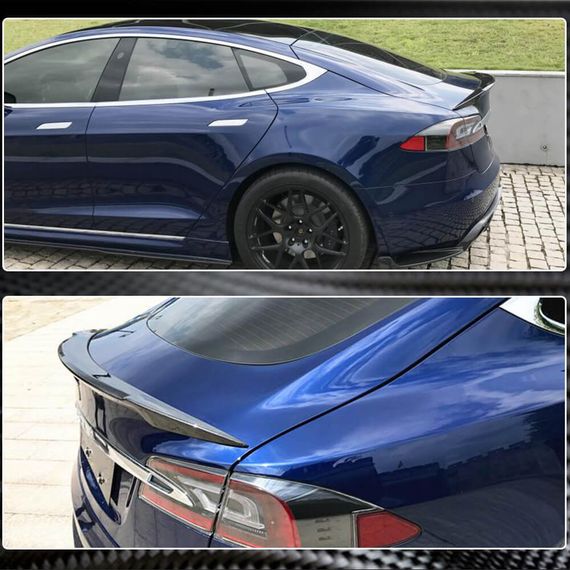 Спойлер V1 (Карбон) для Tesla Model S 2012– гг | Зображення 3
