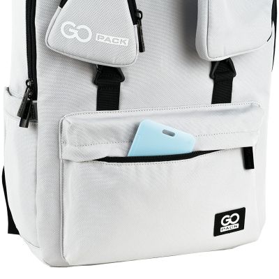 Рюкзак шкільний GoPack Education Teens 178 сірий (GO25-178L-2) | Зображення 6