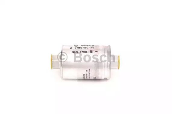 Фільтр паливний бензиновий DAEWOO NEXIA BOSCH (0986450119) | Зображення 1