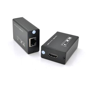 Одноканальний пасивний подовжувач HDMI сигналу по UTP кабелю по одній витій парі. Дальність передачі: до 30метров,  1080Р- cat6e