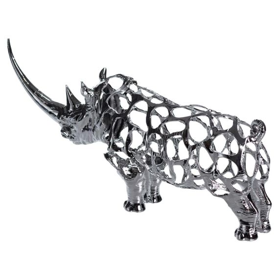 Декоративная фигурка Rhinoceros 23x6x10 см металлическая HP-7-23 | Зображення 3