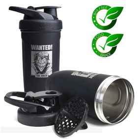 Шейкер спортивний SmartShake Reforce 900ml DC Joker (Original)