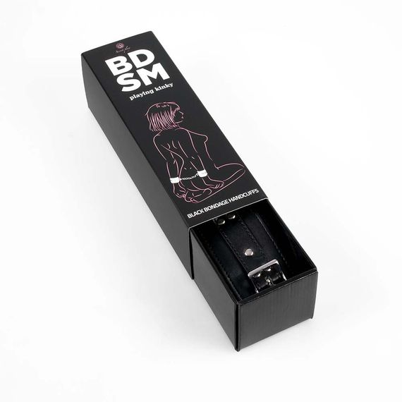 Наручники - Black Bondage Handcuffs sexstyle | Зображення 3