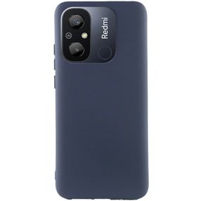 Чохол Candy Silicone для Xiaomi Redmi 12C колір Синій
