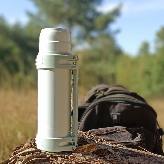 Термос з нержавіючої сталі 800 мл HAVIT HV-TM006 зелений