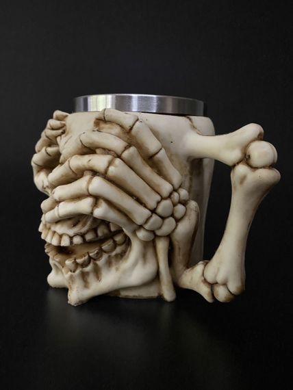 3D кухоль “Сором’язливий Йорик”, 400 мл | Зображення 1