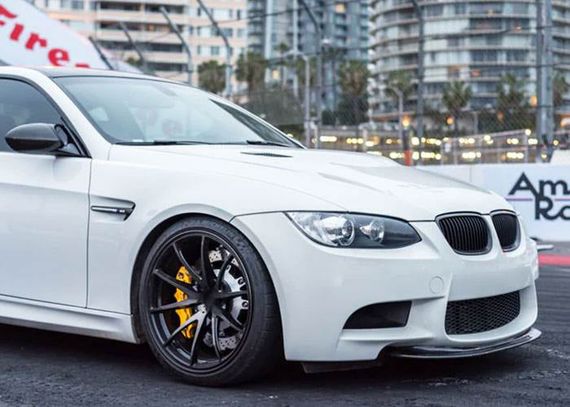 Накладка на передній бампер V6 (для M3, Карбон) для BMW 3 серія E-90/91/92/93 2005-2011 рр | Зображення 2