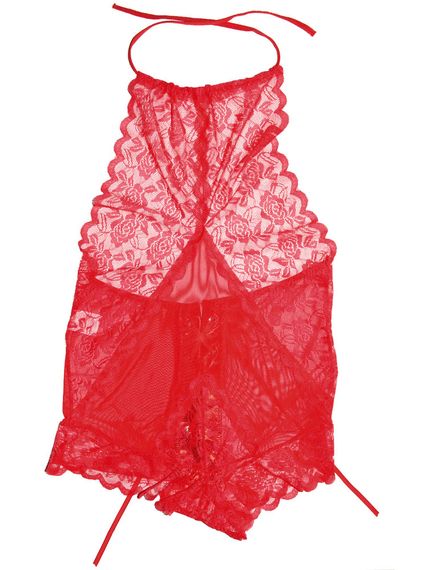 Пеньюар Боді Babydoll M Червоний 0183-1 | Зображення 3