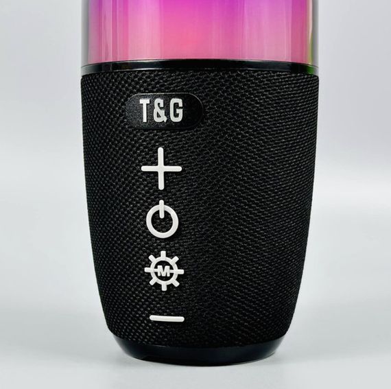 Колонка портативна Bluetooth T&G TG644 black чорна | Зображення 5