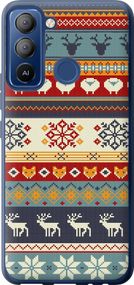 Чехол на Tecno POP 5 LTE BD4 Рождественский орнамент "3303u-2639-17620"