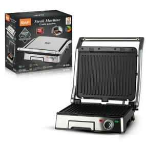 Контактный прижимной гриль RAF R.238 с антипригарным покрытием MN-343 2200 Вт