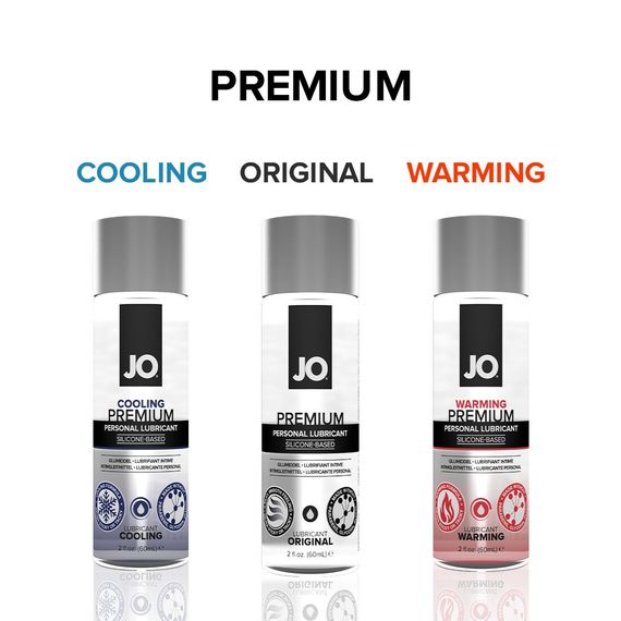 Охолоджувальний лубрикант на силіконовій основі JO PREMIUM — COOLING (60 мл) | Зображення 4
