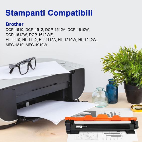 Тонер-картридж 3шт для Brother TN1050, TN-1050, HL-1110, HL-1212W, DCP-1612W MFC-1910W HL-1210W DCP-1512 MFC-1810 DCP-1510 HL-1112 | Зображення 1