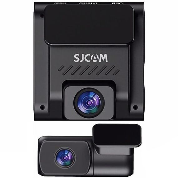 Відеореєстратор SJCAM Dashcam M60 + камера заднього виду, WIFI, GPS, 4K, HDR | Зображення 3