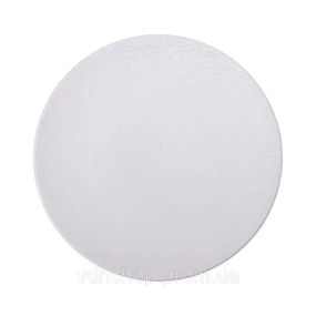 Тарілка сервірувальна порцелянова 25 см біла HP-7-723