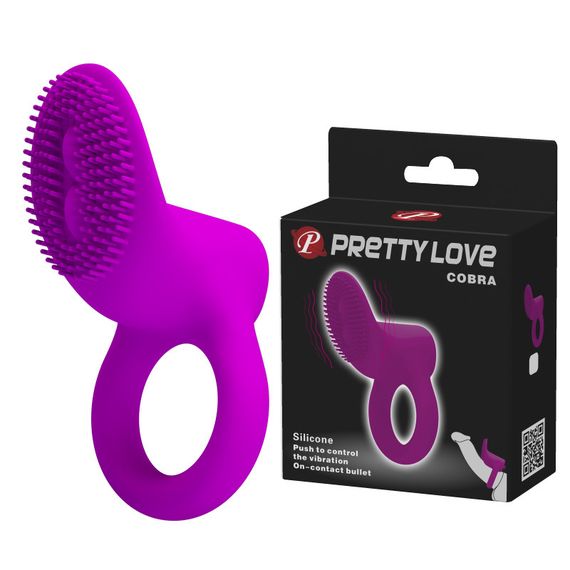 Эрекционное кольцо - Pretty Love Cobra Penis Ring Purple sexstyle