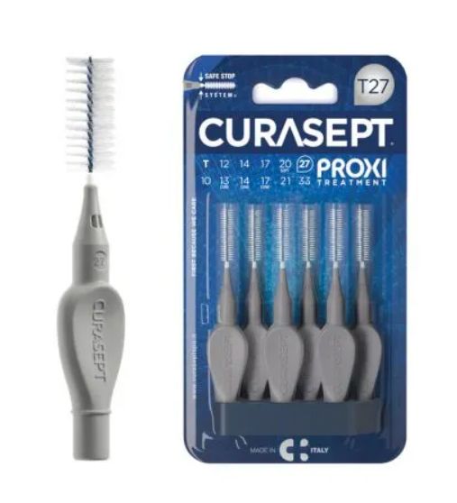 Йоржик міжзубний Curasept PROXI T27, GREY, 6 шт, сірий