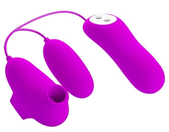 Вакуумний стимулятор з віброяйцем PRETTY LOVE - SUCTION & VIBRO-BULLETS, BI-014925 Sex Aura | Зображення 5