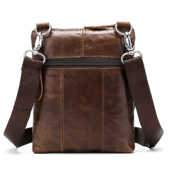 Сумка мужская Vintage 14716 Коричневая | Зображення 7