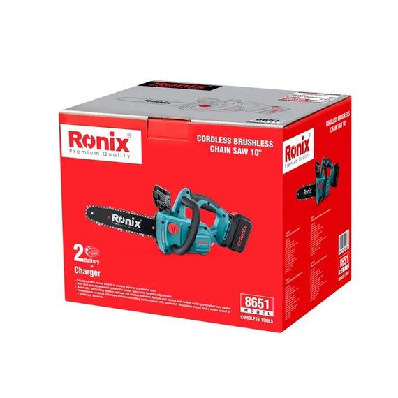 Акумуляторна ланцюгова пила Ronix 8651 | Зображення 9