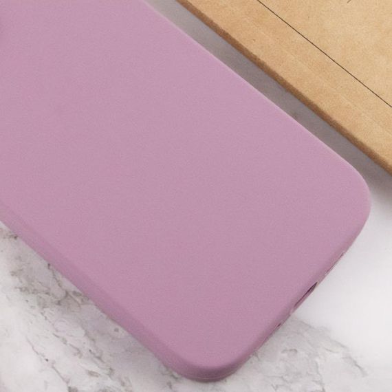 Чохол Silicone Case Full Protective (AA) NO LOGO для Apple iPhone 14 (6.1") Ліловий / Lilac Pride | Зображення 2