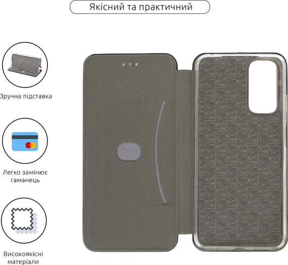 Чохол-книжка G-Case для Xiaomi Redmi Note 11 / Note 11s Black | Зображення 2