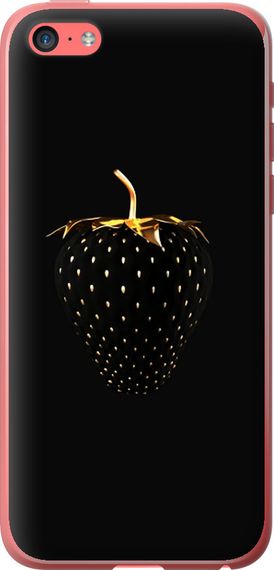 Чехол на iPhone 5c Черная клубника "3585u-23-17620"