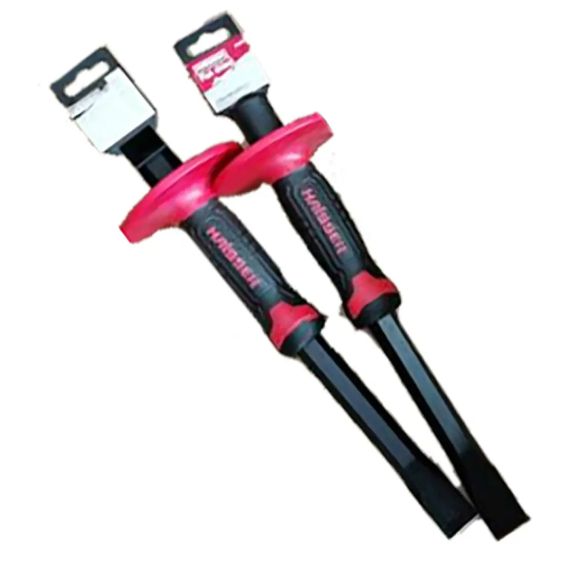 Ручне зубило плоске 18х300мм з захистом HAISSER (44094) | Зображення 1