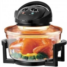 Повітряна фритюрниця 14л 2400Вт Gold Diamond TK09907 Чорна