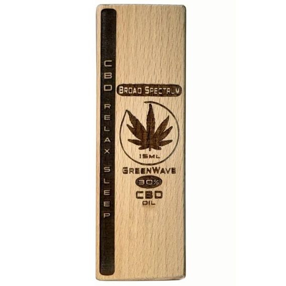 Комплекс для профилактики нервной системы Greenwave CBD + Relax Sleep 30% 15 ml | Зображення 1