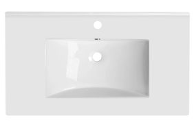 Раковина Qtap Albatross без донного клапана QT01113080CW1